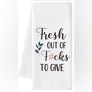 Humorous Kitchen Towel